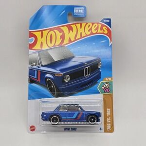 Hot Wheels BMW 2002 70's‎ vs 90's #77 blue
